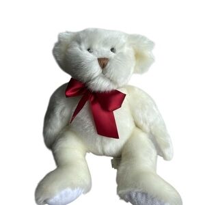Bombay Co Exclusive Sydney 15" White Teddy Bear